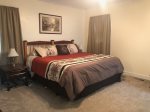 King Bed offered in Master Suite.